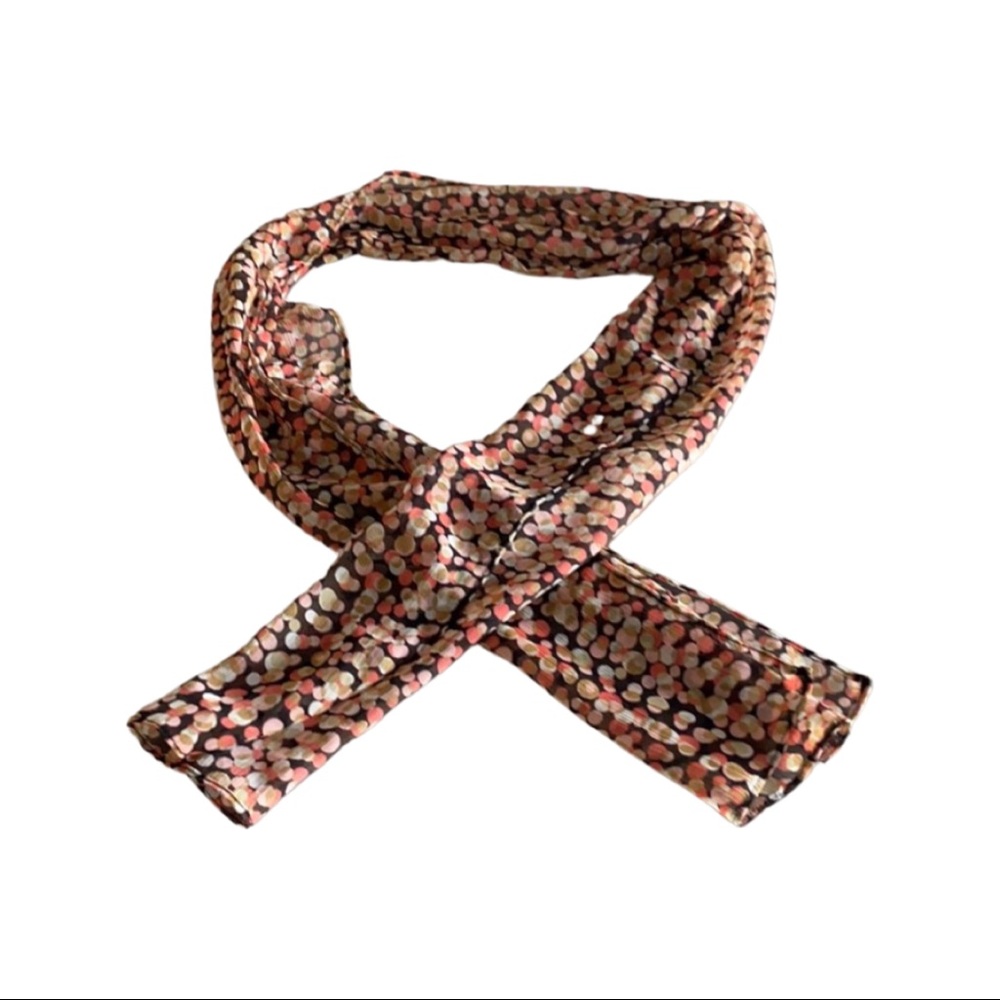 Anthropologie Bubble Geometric Light Scarf